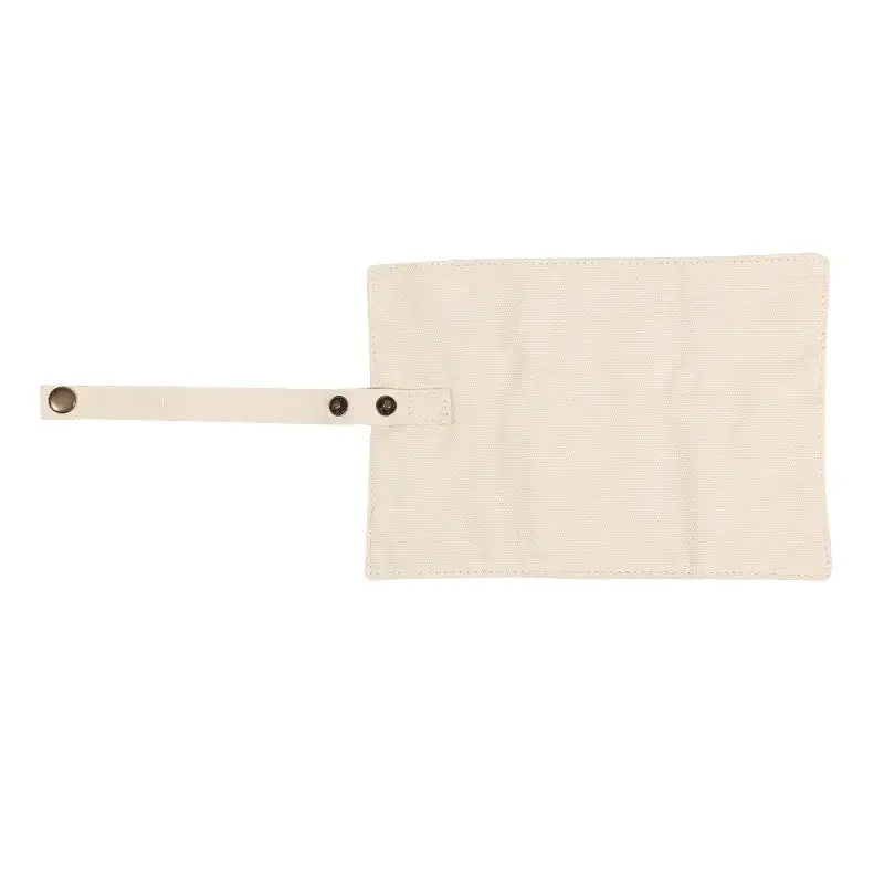 Premium Canvas Watch Band Roll Organizer with 5 Individual Slots, Portable Travel Stora... - SKU WBRO1546 - UGI Packaging