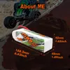 CNHL RC Lipo Battery 4S 14.8V 5200mAh 6200mAh 9500mAh Battery With EC5 QS8 8mm Bullet For RC Car Truck Tank Buggy Boat Airplane 4