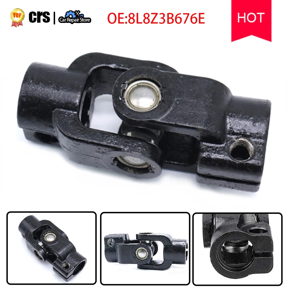 New 8L8Z3B676E Steering Shaft Universal Joint Lower Intermediate For
