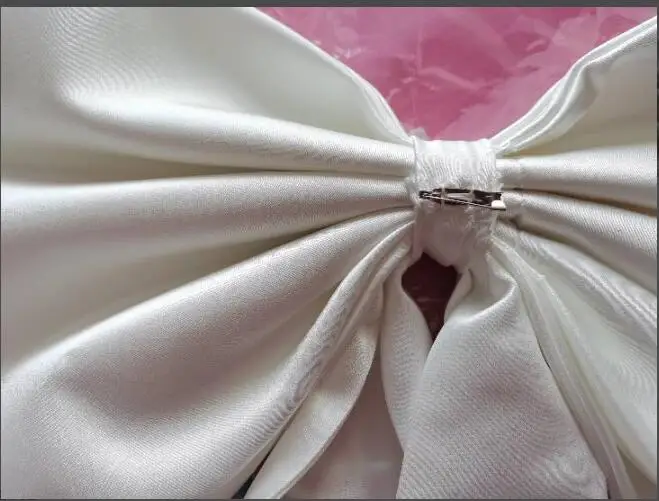 Bridal Dress Decoration Seperate Satin Bow Wedding Dress Knots