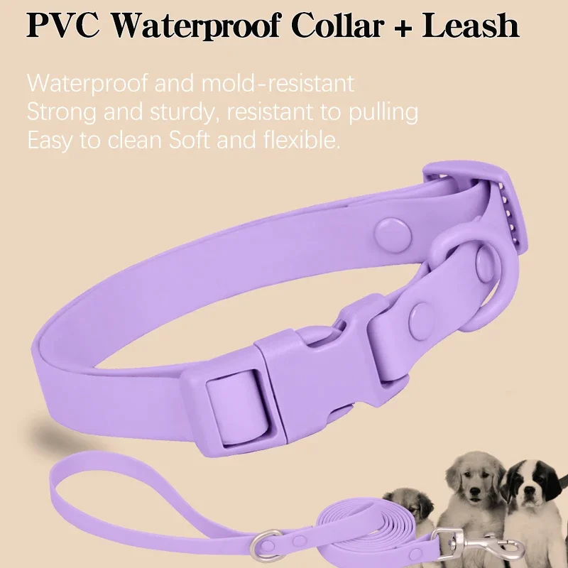 Waterproof Macaron Dog Collar 4