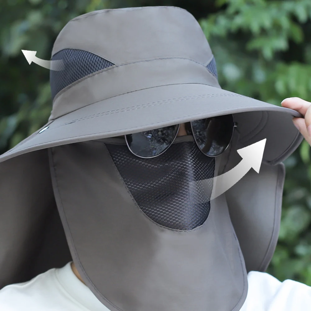 

Летняя женская Солнцезащитная шляпа для охоты и рыбалки для мужчин и женщин