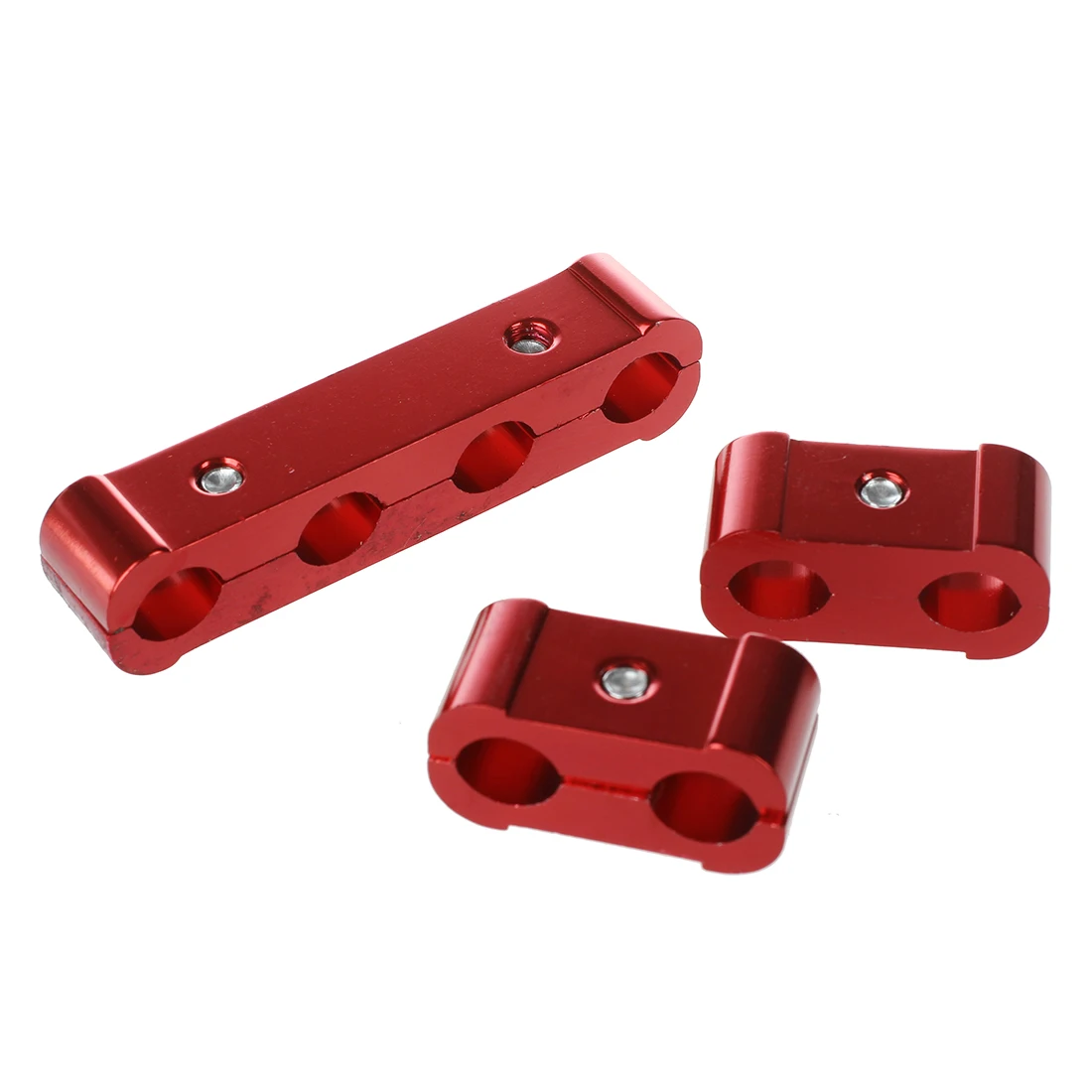 엔진 점화 플러그 와이어 분리기 분배기 클램프 키트 3 개, 8mm 9mm 10mm, 빨간색