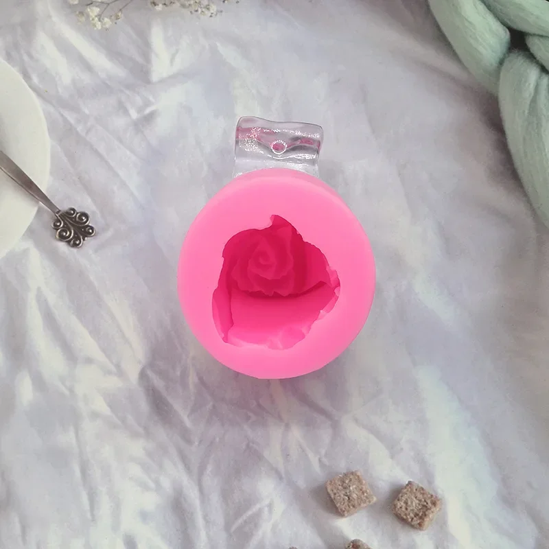 DIY Rose Candle Silicone Mold 3D Tulip Flower Soap Plaster Resin Mould Handmade Craft Candle Making Kit Home Decor Gift