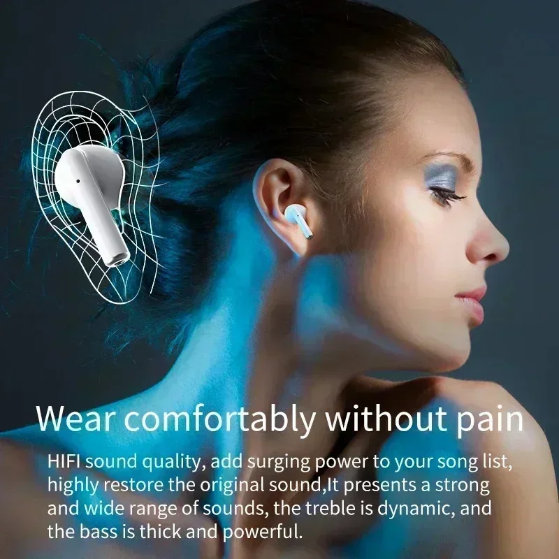 PRO10 Wireless Headphones Earphone Bluetooth Headphones 5.0 Waterproof Wireless Headset with Mic for Xiaomi IPhone Pro10 Earbuds 6