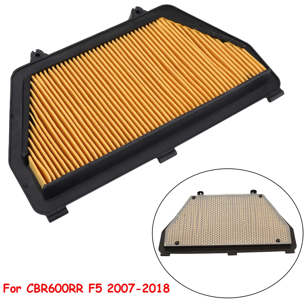 

For Honda CBR600RR CBR600 RR CBR 600RR F5 2007-2018 Motorcycle Engine Air Intake Filter Cleaner Motorbike Air Filter