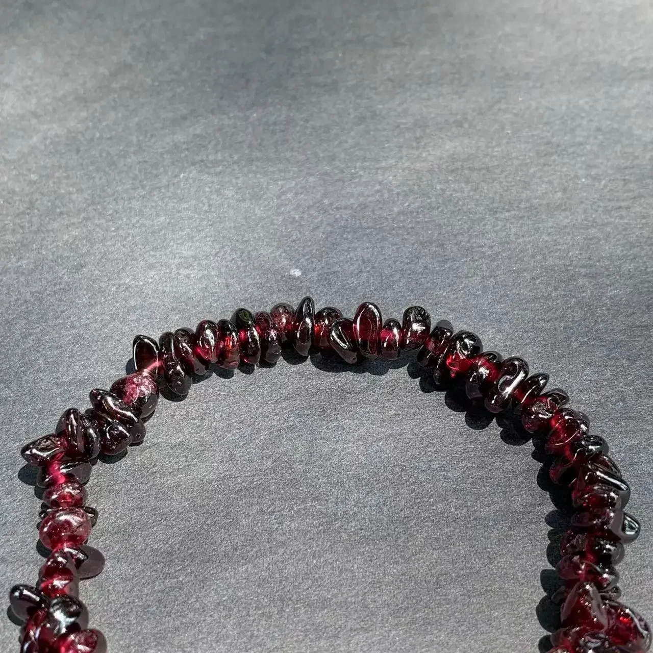 Natural Garnet Bracelet For Woman Crystal Bracelet Jewelry Red Stones Wholesale Healing Energy Gift Lucky