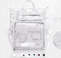 Large Capacity School Bag Laptop Mochilas Mujer Commuter Ita Mochila Original Design Backpack Women Youth Square Bags 2