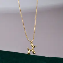 

Fashion Simple Gold Color Puppy Dog Necklace for Women's Super Fine 3D Cute Animal Necklace Birthday Gifts Jewelry Gifts