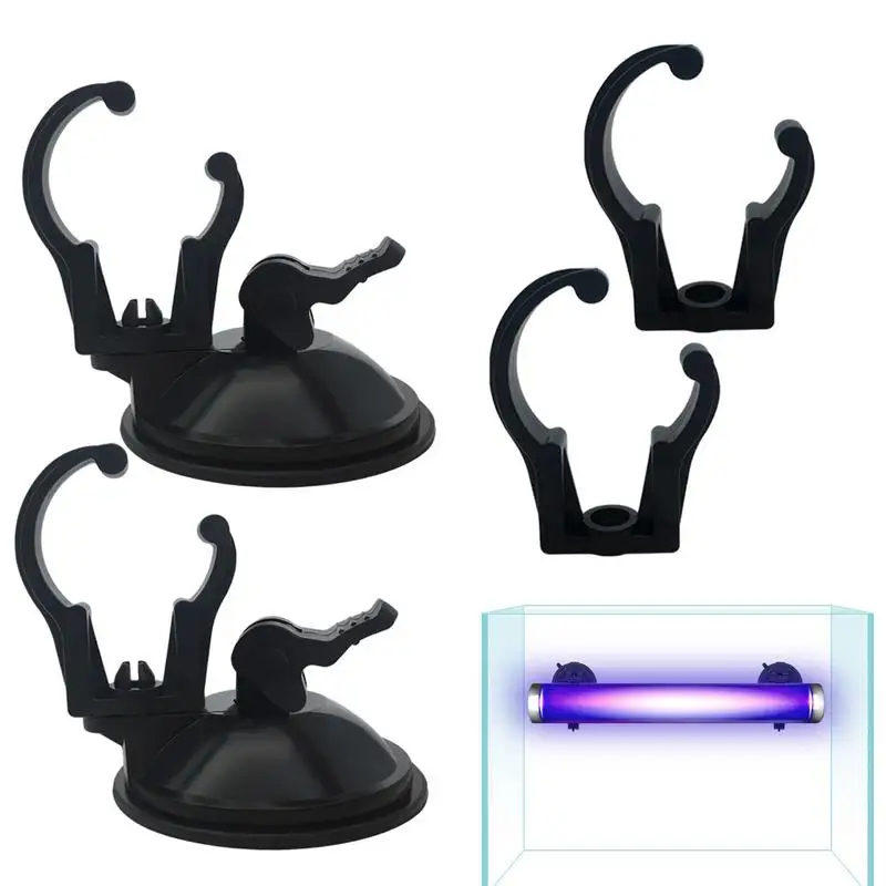 

Aquarium Heater Clip Rotatable Tubing Clip For Aquarium Decorative Fish Tank Clip Adjustable Clamp For Led Light Water Pipes