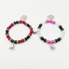 Bracelets d'amitié assortis araignée pour Couples Bracelets porte-bonheur araignée Bracelets d'amitié magnétiques pour 2 Bracelets d'Halloween