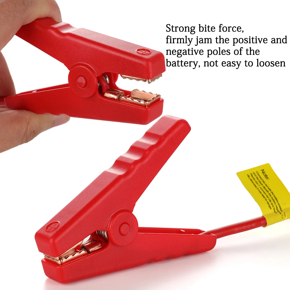 Jump Starter Cable with Clamps Booster Cable 12V Alligator Clip Starter for Car Jump Starter for Car Battery Charger - 2