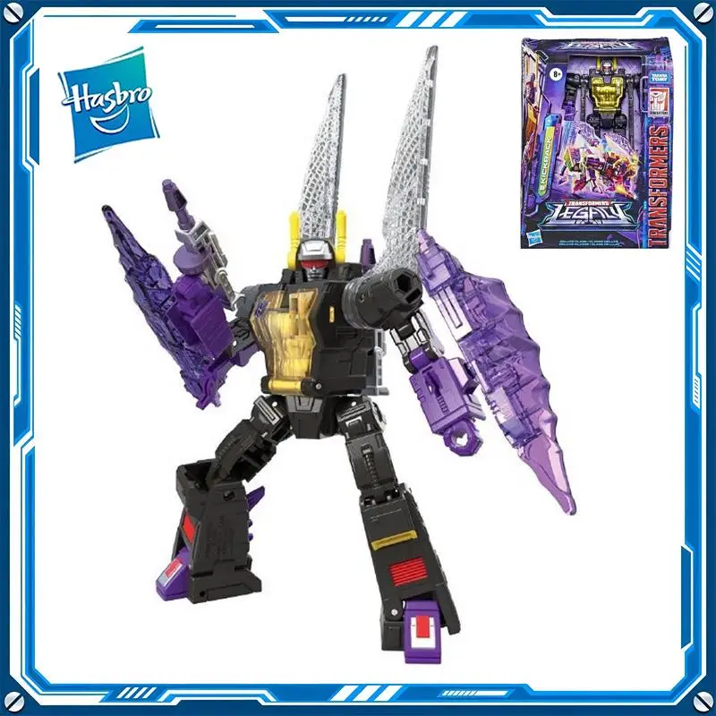 

In Stock Original Hasbro Transformers KICKBACK Voyager PVC Anime Figure Action Figures Model Toys