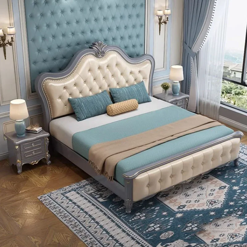 

Modern King Size Double Bed Pretty Unique Room Frame Double Bed Queen Hotel Princess Letto Matrimoniale Bedroom Furniture