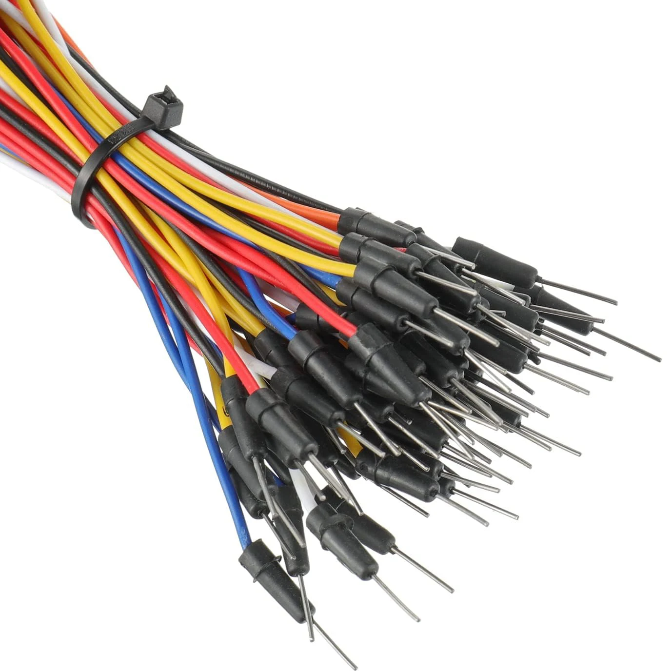 1Pcs 803 + 1 Pcs 400 Tie Points Solderless Breadboard + 65 Pcs Flexible Breadboard Jumper Wires 6PCS 170 Points Mini Solderles