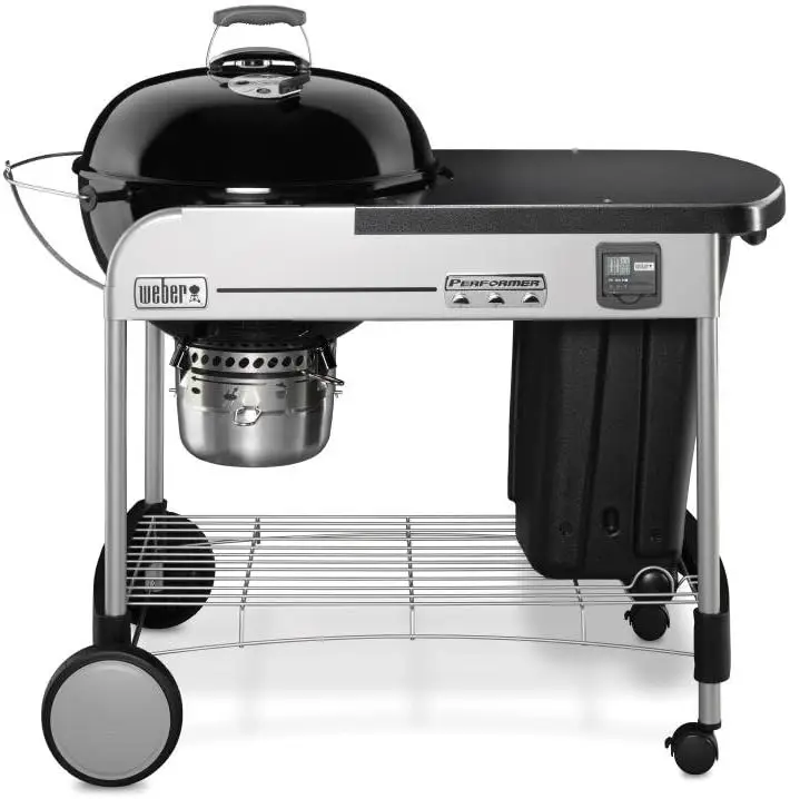 Performer Premium Charcoal Grill, 22-Inch, Black