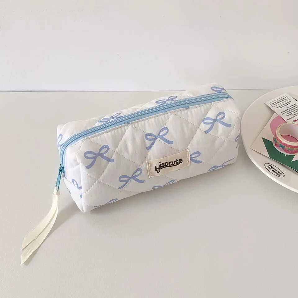 Trousse à Crayons En PU, Sac De Rangement Pour Bureau De Papeterie Pour étudiants, Sac à