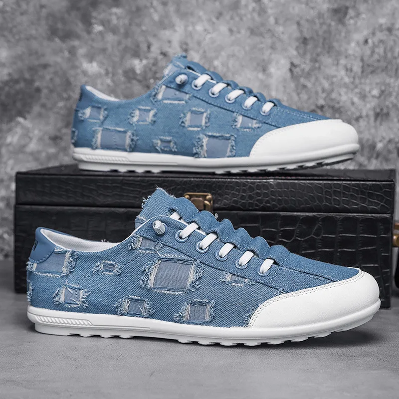 Mens Sneakers Casual Shoes Canvas Shoes Breathable Outdoor Hiking Fashion Tennis Sports Running Platform Shoes