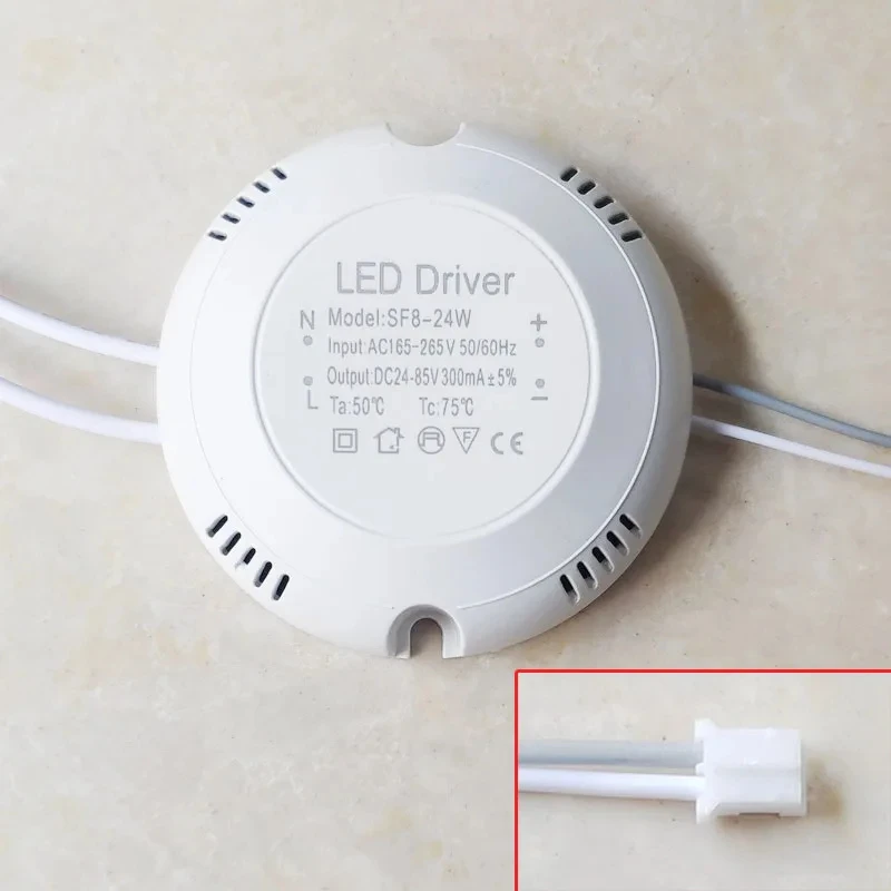 LED Driver AC165-265V To DC 24-85V 60V-130V Powers Supply Lighting Transformer For LED Ceiling Light Lamp 8W 12W 18W 24W 36W