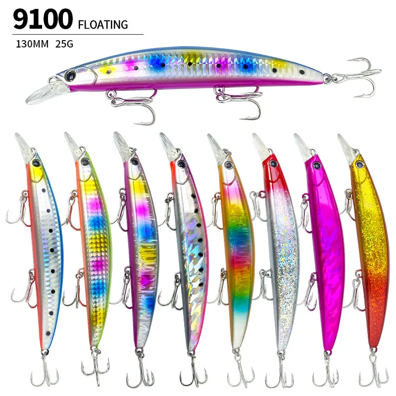 Señuelo Yo-Zuri Crystal Minnow Agua Dulce - Colores Naturales Y Exóticos