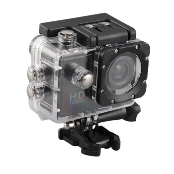 Action Camera con Schermo da 2 Pollici, Risoluzione 4K ad Alta Definizione, Immagini Nitide, Impermeabile fino a 30m, Telecamera Subacquea