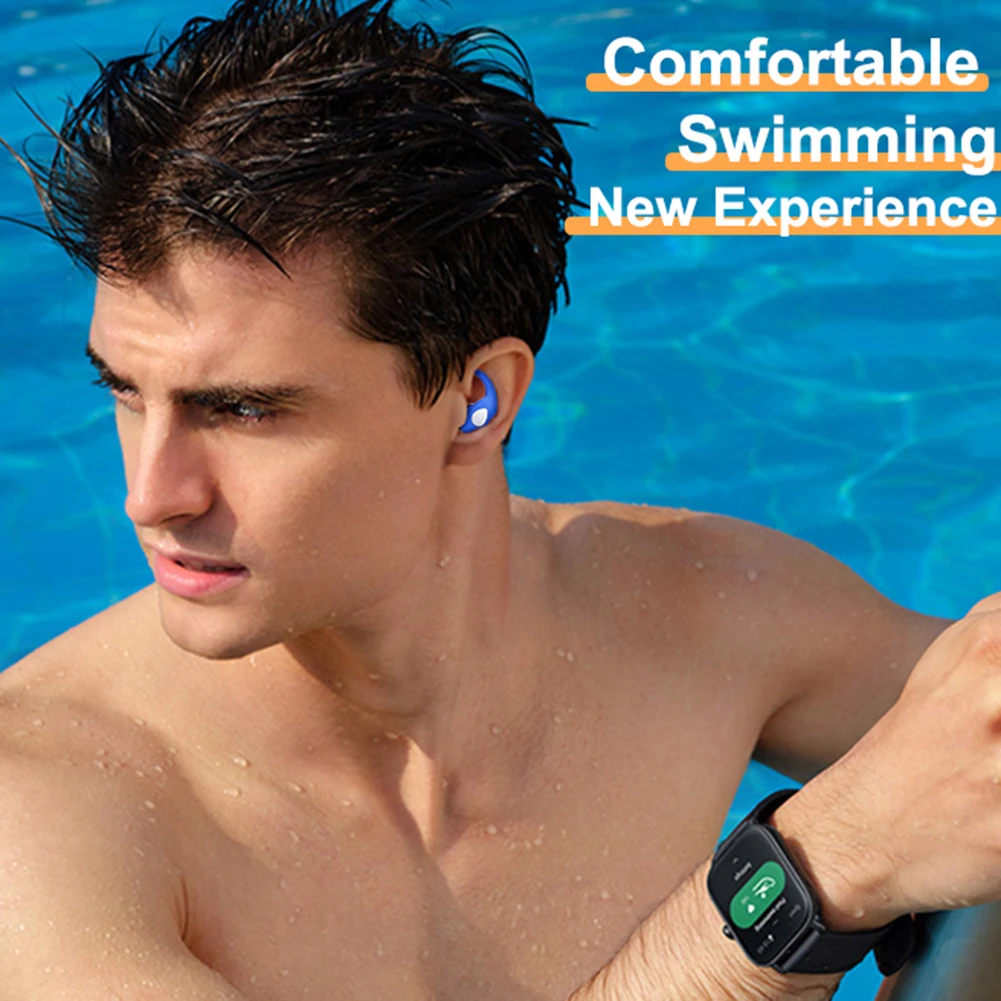 Silicone Anti Noise Ear Plugs for Swimming Sleep Work