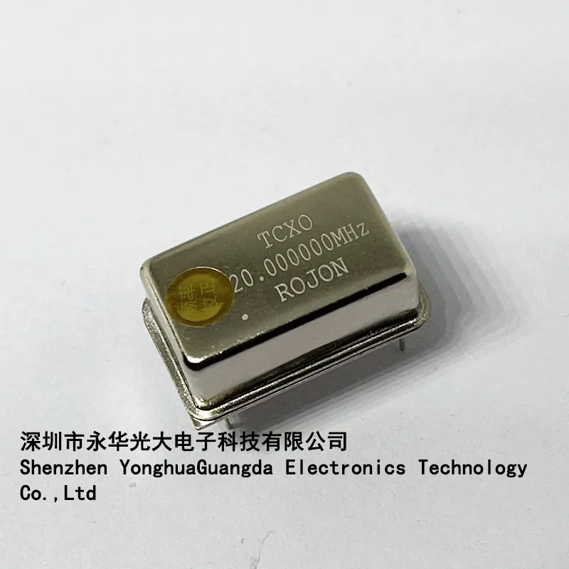 발진기 20.000MHZ TCXO 0.1ppm 4핀 5v 20.000000MHZ 20MHZ 20M 새로운 맞춤형 크리스탈 주파수
