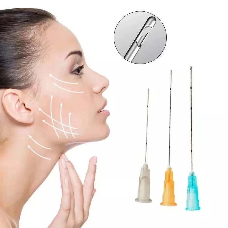 50 Stks/doos Blunt Tip Canule Voor Filler Injectie 18G 21G 22G 23G 25G 27G 30G Urinezuur Facial Vullen Neus Lichte Stompe Naald