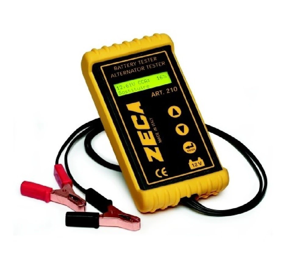 Digital Meter Art.210 Zeca Test Batteries Battery 12v Current