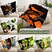 F1 L-Lando N-Norris Printed Blanket Picnic Blankets Warm Blanket Soft and Comfortable Blanket Home Travel Birthday Gift 1
