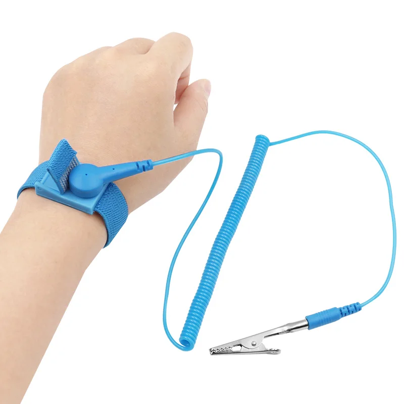 Pulsera antiestática compacta, correa de muñeca inalámbrica con cierre de  pulsera, protege componentes electrónicos sensibles de ESD - AliExpress