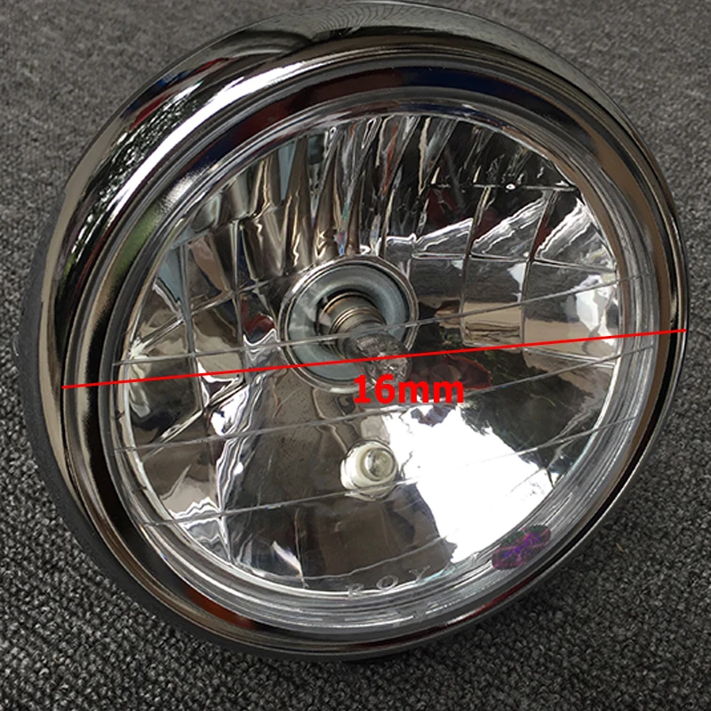 

Motorcycle Head Light for Haojue Suzuki EN125 EN125-2A/2F HJ125K GT125 GSX125 Front Lamp 125cc Motos Lighting System Oxygen Bulb