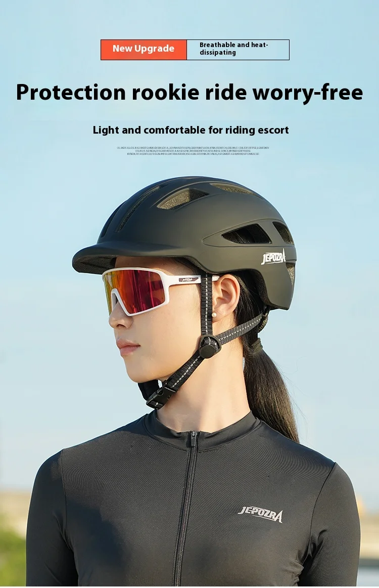 Description Picture 2 of itemNew Cycling Helmet In-Mold Mountain Road USB Rechargeable Tail light Bicycle Bike Helmet Sports Safe Hat MTB Cycling Helmet