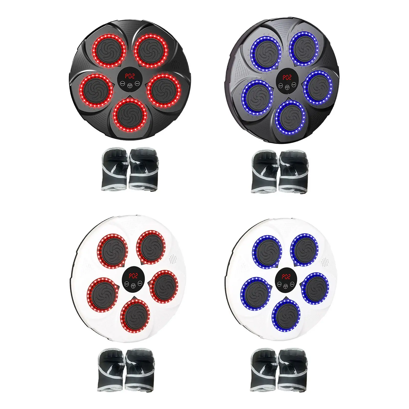 

Music Box Training Device Hitting Pad Rechargeable Smart Electronic Wall Target