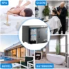 Warmer Cabinet with LED Light - JXSDLIY 23L Large Capacity Towel Cabinet for Bathroom 2-in-1 Professional Hot Towel Wa 5