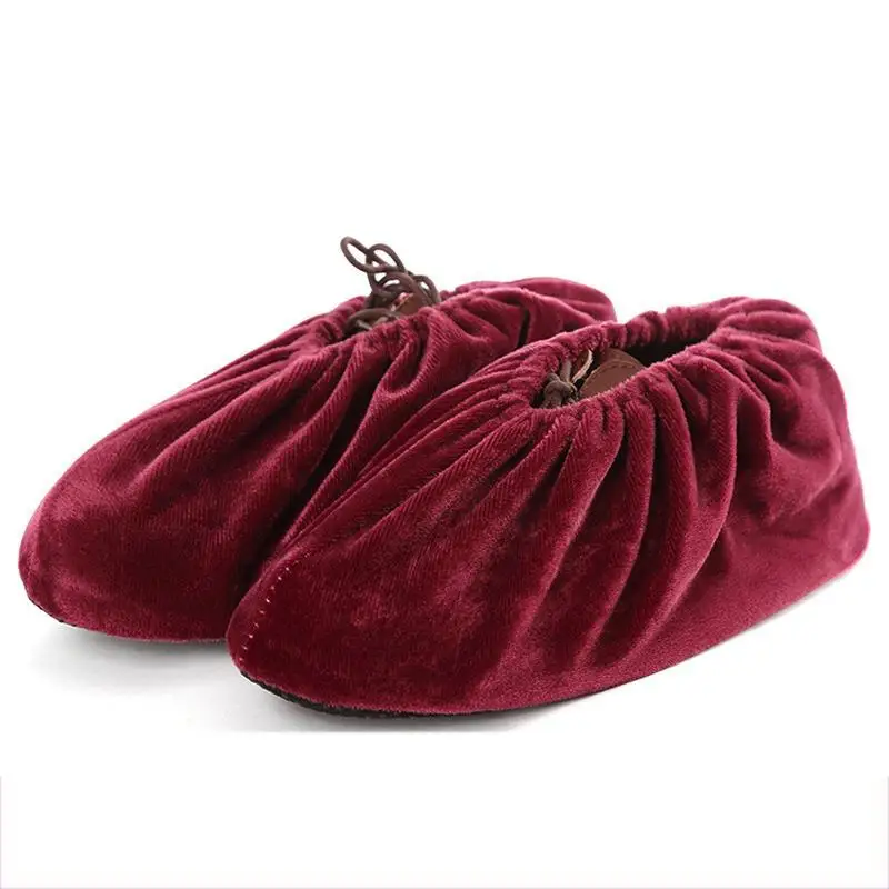 Thick Reusable Shoe Covers Unisex Non-slip Washable Keep Floor Carpet Cleaning Household Shoes Protector