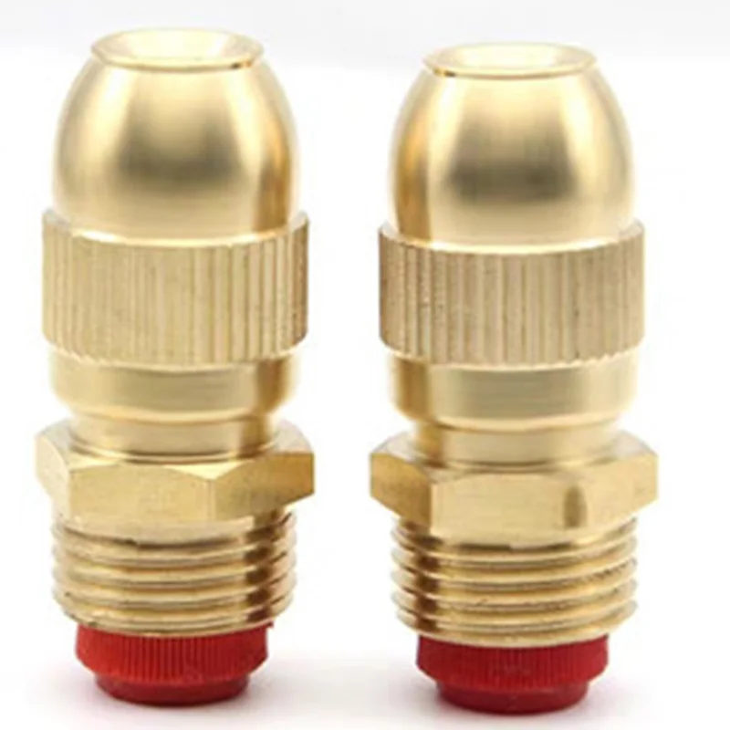 Garden Sprinkler Irrigation Sprinklers 10Pcs 1/2 inch Adjustable Sprinkler Middle Distance Sprinkler Brass Nozzle for Garden Lawn Irrigation Watering Fittings