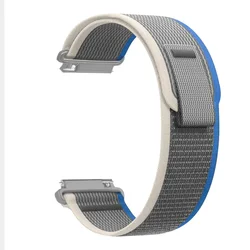 Trail Nylon Strap - 20/22mm Durable and Stylish Bracelet - Suunto Ocean (Blue Grey)