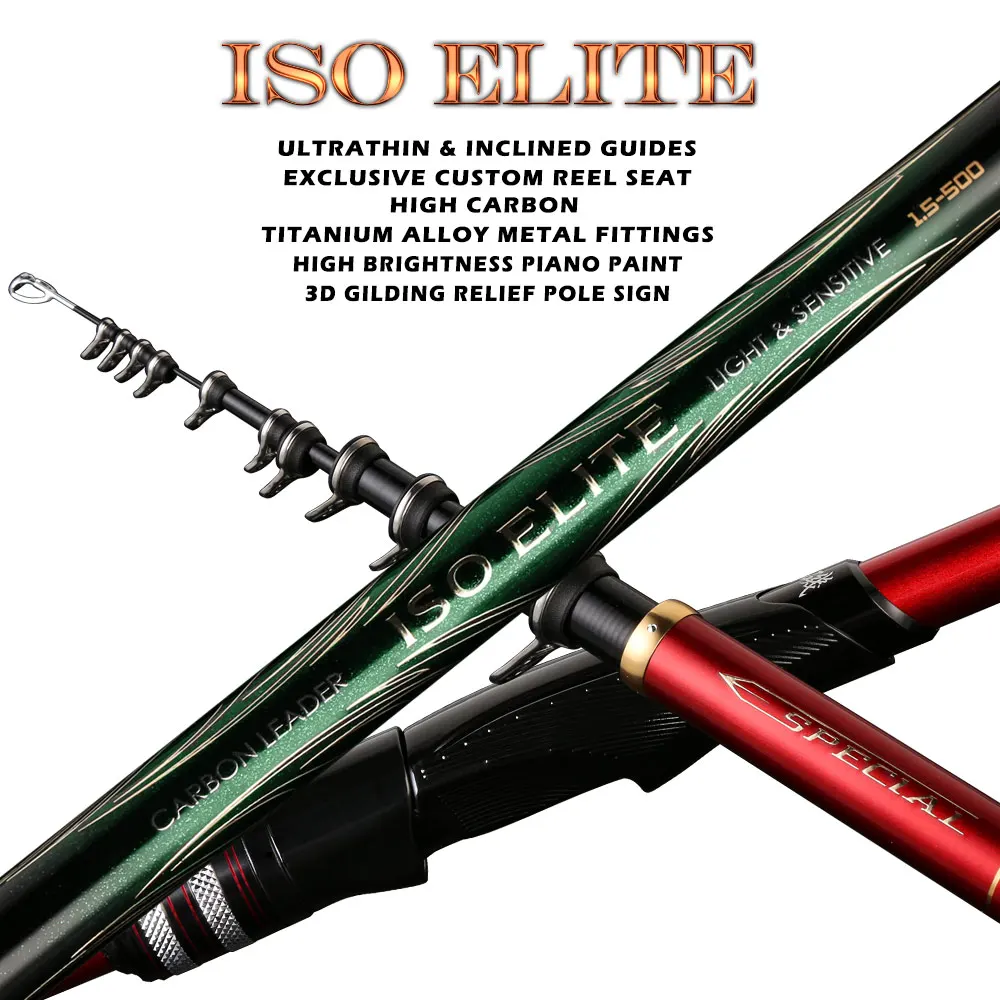 

Kyorim Carbon Ultra Light Super Hard Reef Rock Fishing Rod 5m Rock Rod 500 Telescopic Sea Fishing Rod Carp Rod 1.0-500