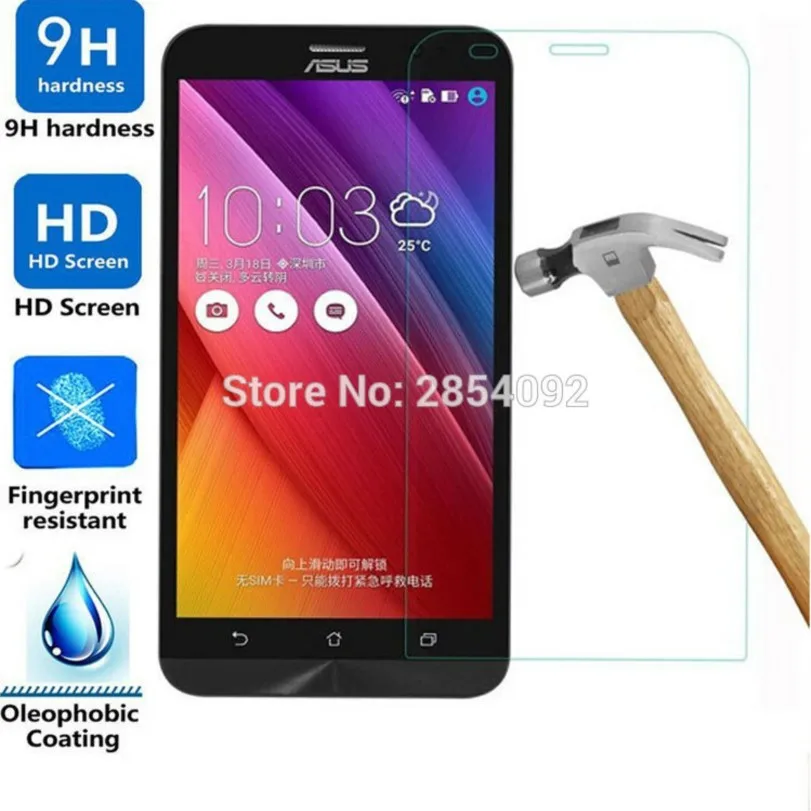 2.5D Round Edge 9H Proteggi Schermo In Vetro Temperato Per Asus Zenfone 5 A501Cg/ A502Cg Protector De Pantalla De Cristal Templado
