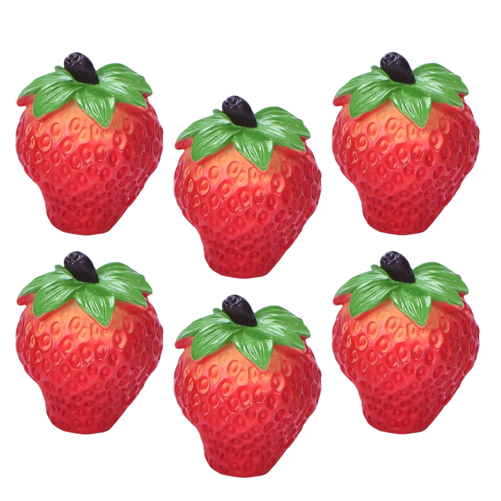 Рисунок 6 - искусственные фрукты Клубника дом