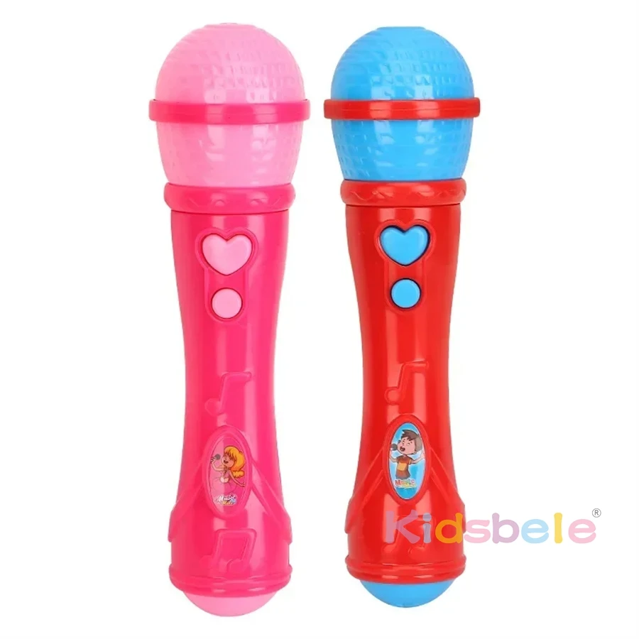 Portable Handheld Wireless Mini Toddlers Toy Education Karaoke Microphone Party Song Singing Music Gift for Birthday Halloween 5