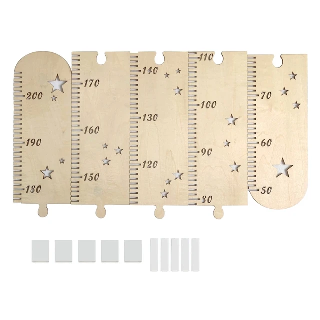 1Set Gyerekek Magasságnövekedés -Diagram Vonalzó Többcélú Mérőszerszám -Kiegészítő Gyermekek Számára Lány Fiúk Magasság Mérés 203C