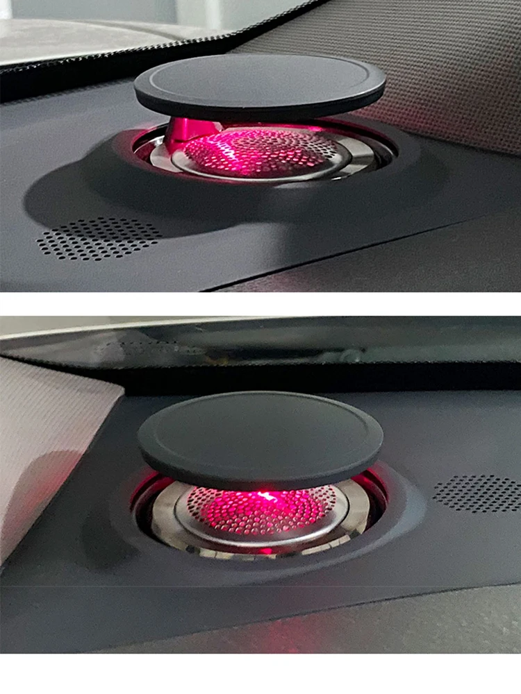 Center Console Dashboard Elevating Tweeter Speaker with 64 Colors Led Atmosphere Light Audio for Toyota Camry 2018-2022