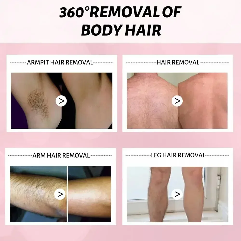 Permanent Hair Removal Spray Painless Hair Remover for Ladies Armpit Legs Arms Hair Growth Inhibitor Depilatory Body Cream Care 4