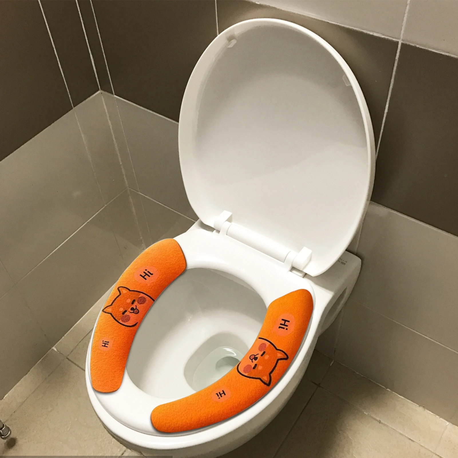 Tanio Pokrowiec na toaletę miękkie wielokrotnego użytku podkładki toaletowe zmywalne sklep