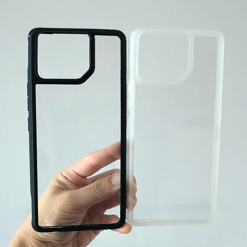Per Asus Rog 8 Pro Case Staffa Di Aspirazione Magnetica Custodia Rigida Per Pc Rog8 Cover Per Telefono Hd Full Protection Shell Per Rog Phone8 Rog8Pro