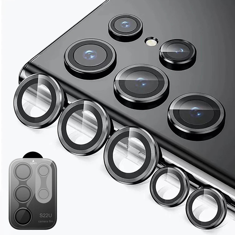 Premium Tempered Glass Camera Lens Protector - Enhanced Protection
