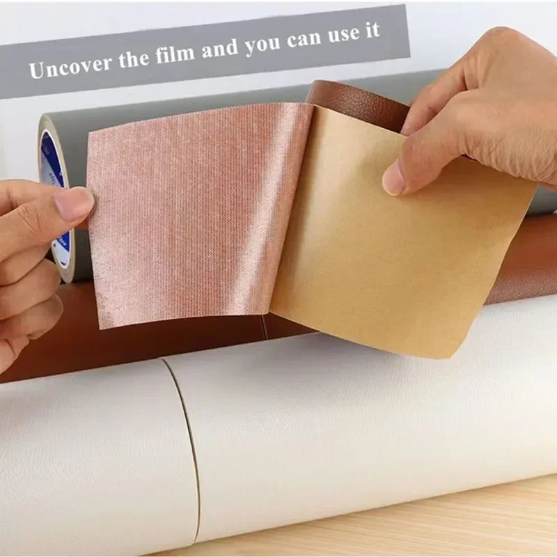 Leather Repair Tape Leather Repair Sticker Leather Fabric Leather Patch Leather Repair Leather Repair Patch Leather Repair Material Leather Material Self Adhesive Leather Sticker Self Adhesive Leather for Sofa Table Chair