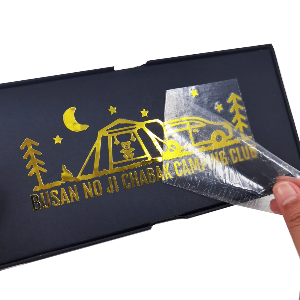 100 шт., металлические наклейки